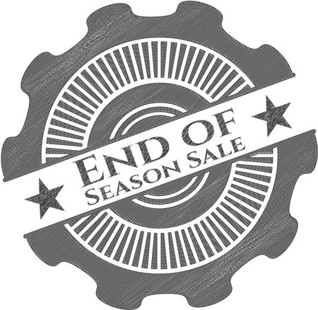 End of Season Sale pencil emblem