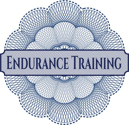 Endurance Training abstract rosette
