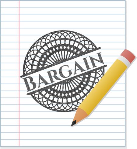 Bargain draw (pencil strokes)
