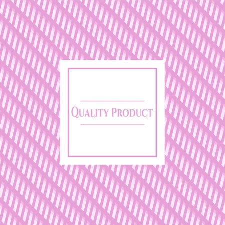 Quality Product colorful poster