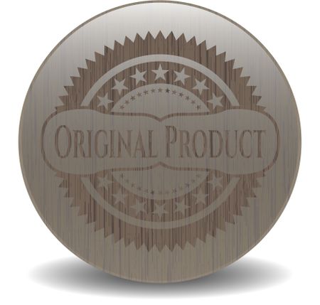 Original Product wooden emblem