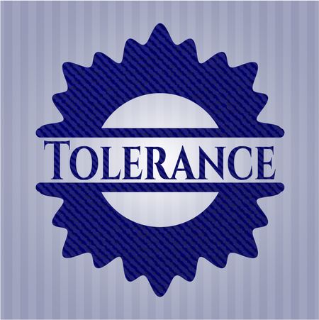 Tolerance jean background