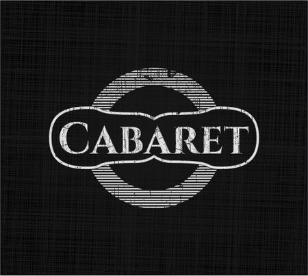 Cabaret chalk emblem