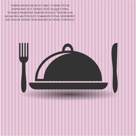 Special Food icon vector symbol flat eps jpg app web