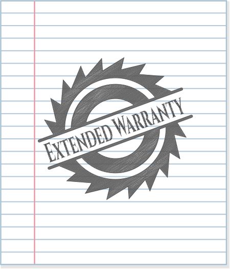 Extended Warranty pencil draw