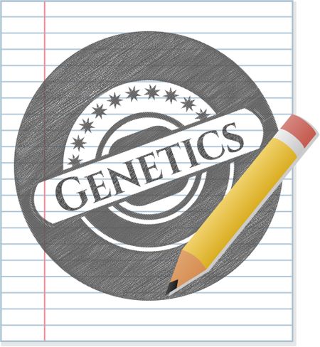 Genetics pencil effect