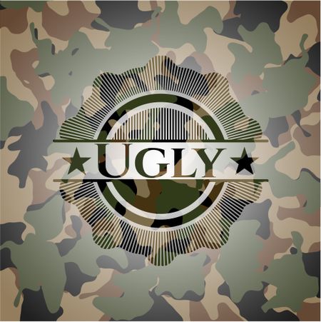 Ugly on camo pattern