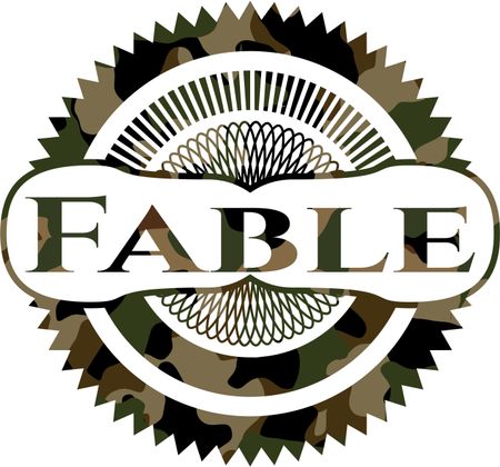 Fable camouflaged emblem