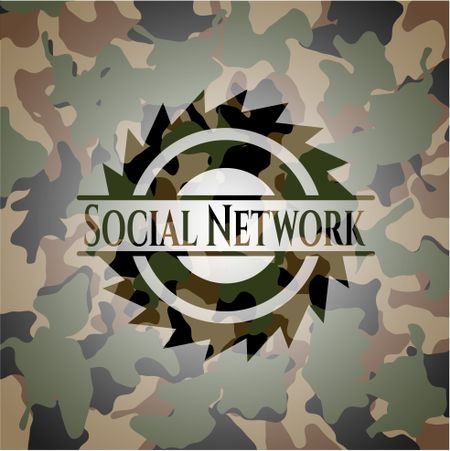 Social Network camo emblem