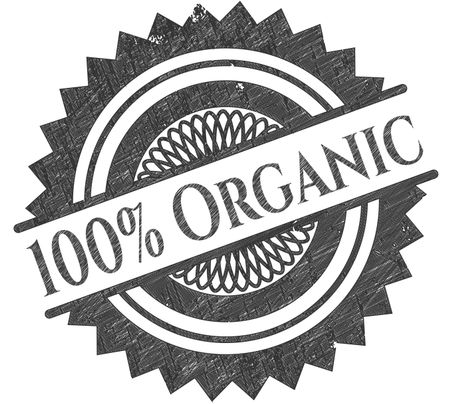 100% Organic pencil effect