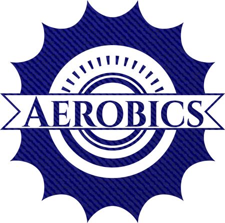 Aerobics with denim texture