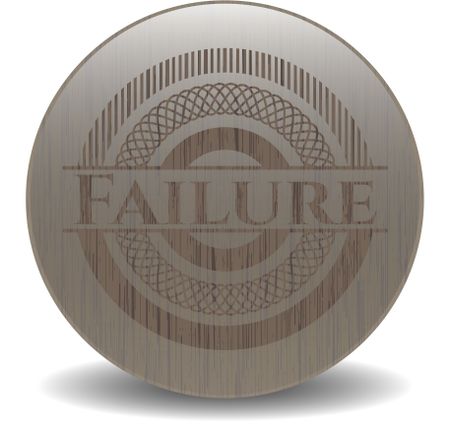 Failure wooden signboards