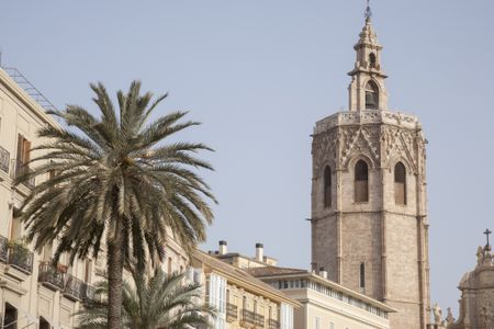 Cathedral Church Tower; Valencia; Spain