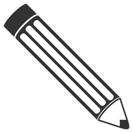 BLACK PENCIL BLACK vector icon, SVG(VECTOR):Public Domain