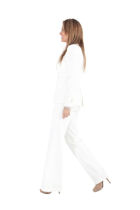 Business woman walking - isolated over a white background
