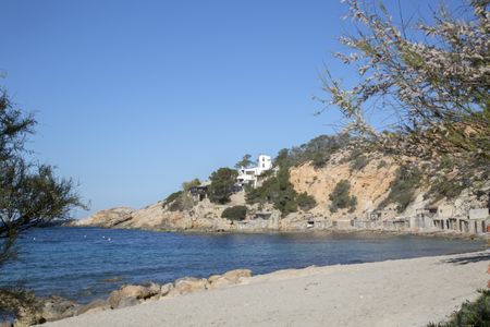 Hort Cove and Beach; Ibiza, Spain