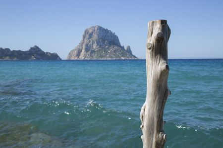 Hort Cove Beach and Vedra Island; Ibiza; Spain