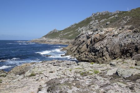Coastline at Point, Come;; Galicia; Spain