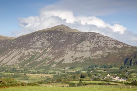 Mountain Peaks at Trefor; Caernarfon; Wales; UK