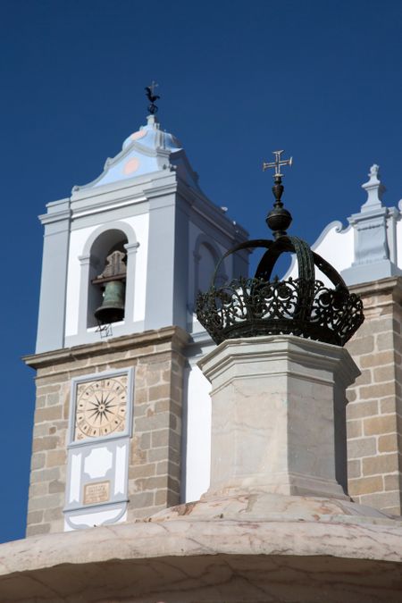 St Antons Church Tower, Evora; Portugal, Europe