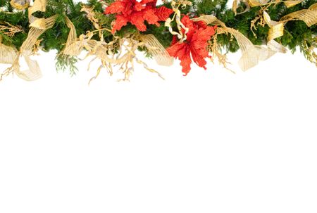 Christmas decoration - isolated over a white background